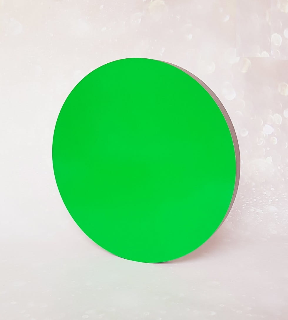 Zielony podkład pod tort okrągły o wymiarze 26cm